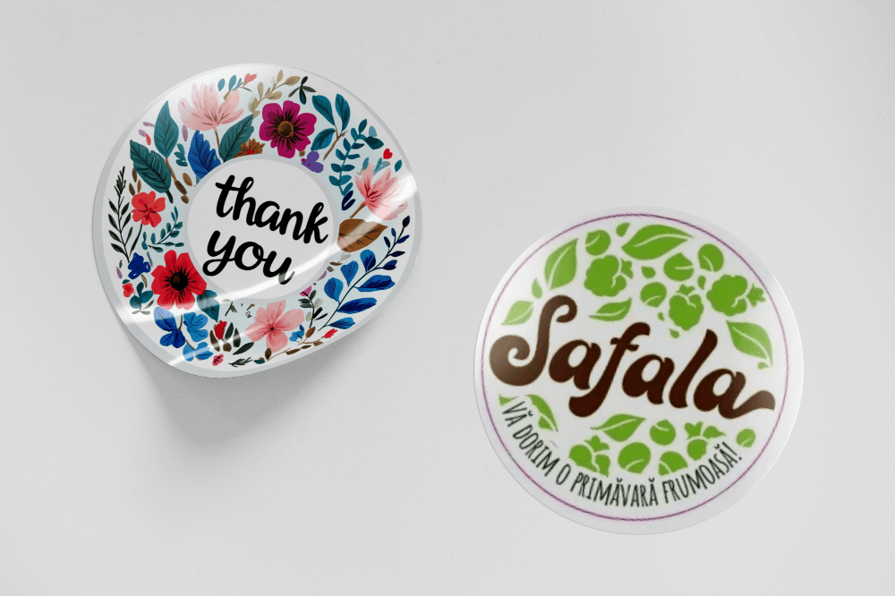 Etichete/stickere PCV pentru produse - imagine 3